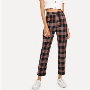 Plaid pants fashionista Insta favorite HP casual